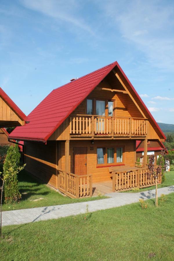 Caloroczne Domki Nad Zatoka Polańczyk Dış mekan fotoğraf