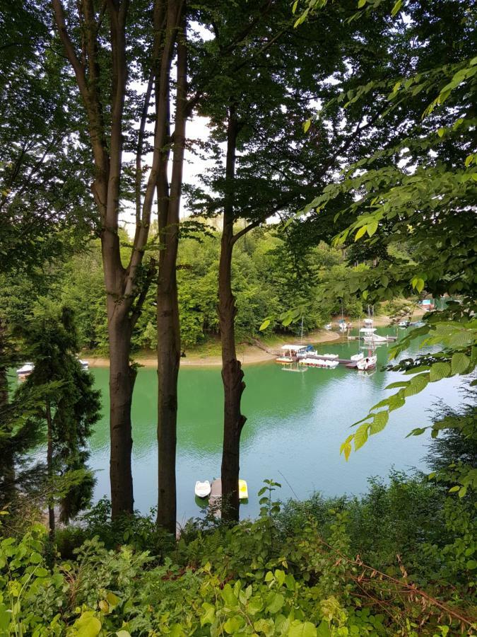 Caloroczne Domki Nad Zatoka Polańczyk Dış mekan fotoğraf