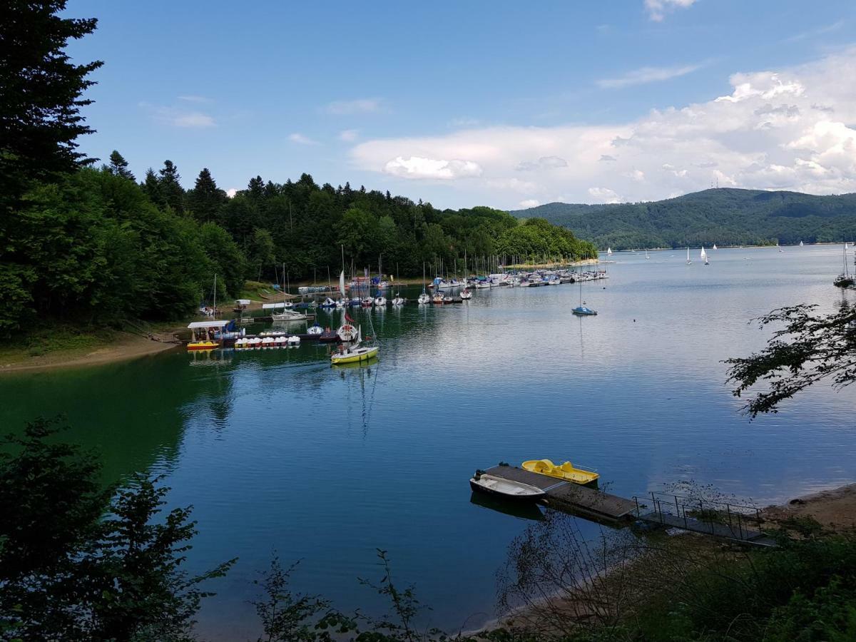 Caloroczne Domki Nad Zatoka Polańczyk Dış mekan fotoğraf