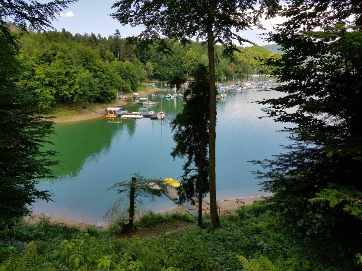 Caloroczne Domki Nad Zatoka Polańczyk Dış mekan fotoğraf